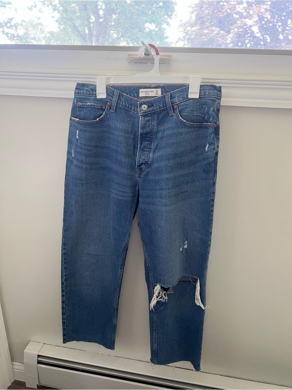 Abercrombie Women Dad High Rise Ankle